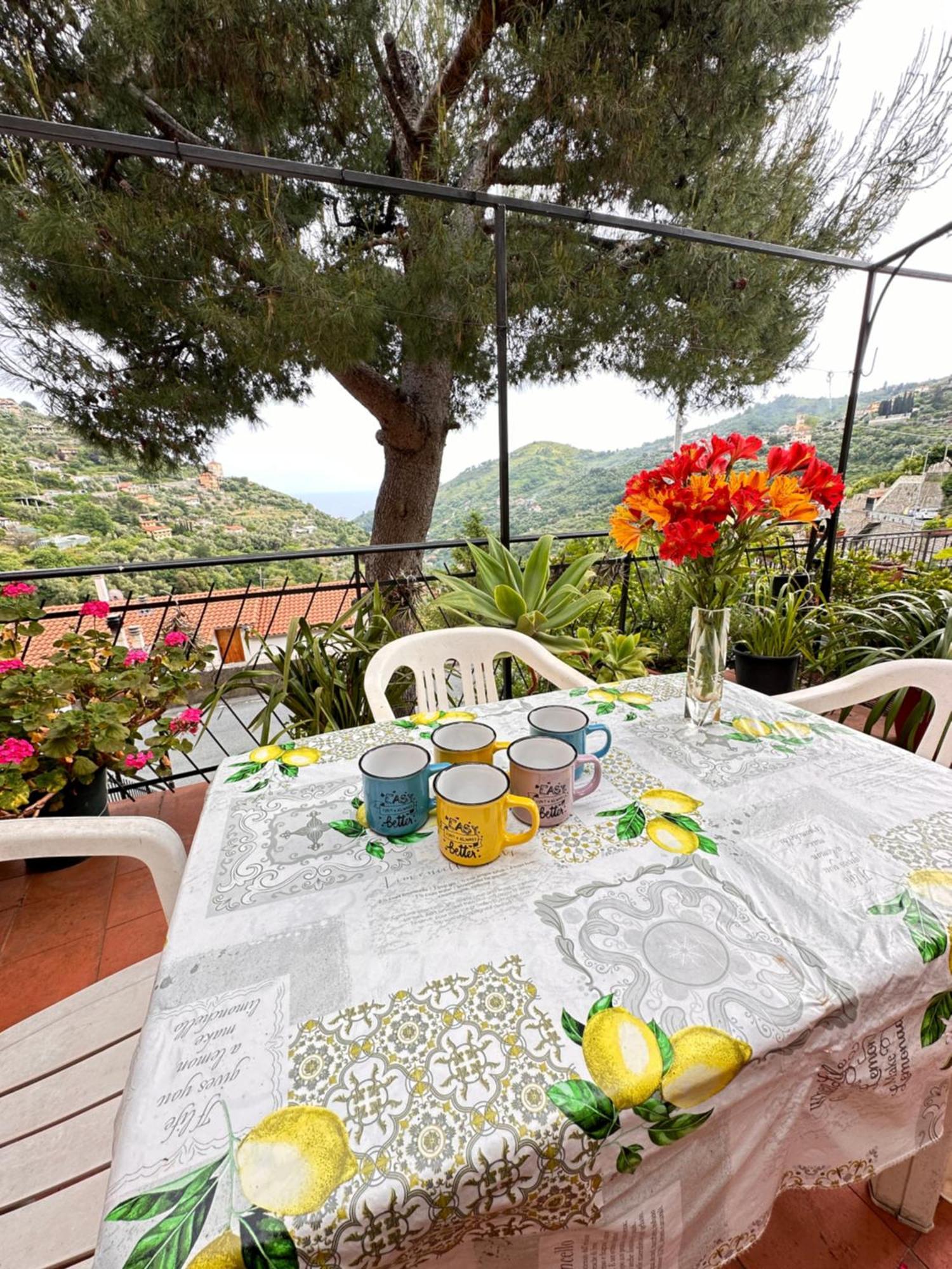 Sanremo Mare E Relax - Affittasi "Casa Illiade" Con Parcheggio Libero, Terrazza E Wi-Fi Apartment Luaran gambar